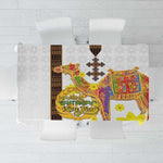 Melkam Enkutatash Eritrean Tablecloth Camel With Habesha Tilet Pattern - African Pride