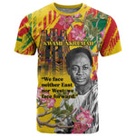 Personalized Ghana Kwame Nkrumah Memorial Day T shirt Mausoleum Impala Lily - African Pride