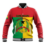 Personalized Guinea-Bissau Baseball Jacket Basic Flag Style - African Pride