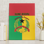 Guinea-Bissau Canvas Wall Art Basic Flag Style - African Pride