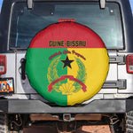 Guinea-Bissau Spare Tire Cover Basic Flag Style - African Pride