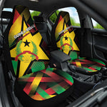 Happy Guinea-Bissau Car Seat Cover Independence Day - African Pride