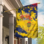 Afro TChad Garden Flag Happy Republic Day - African Pride