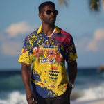 Afro TChad Personalized Hawaiian Shirt Happy Republic Day - African Pride
