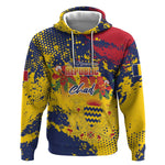 Afro TChad Personalized Hoodie Happy Republic Day - African Pride