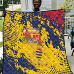 Afro TChad Quilt Happy Republic Day - African Pride