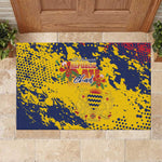 Afro TChad Rubber Doormat Happy Republic Day - African Pride