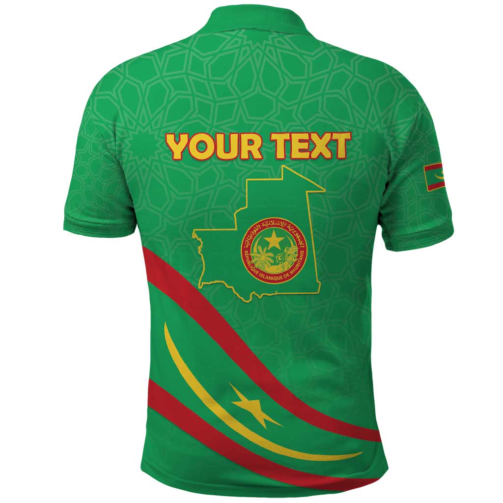 Mauritania Personalized Polo Shirt Happy Independence Day - African Pride