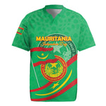 Mauritania Personalized Rugby Jersey Happy Independence Day - African Pride