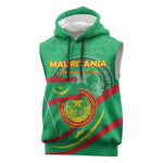 Mauritania Personalized Sleeveless Hoodie Happy Independence Day - African Pride