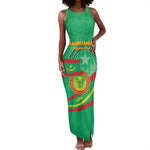 Mauritania Personalized Tank Maxi Dress Happy Independence Day - African Pride