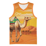 Mauritania Sahara Personalized Basketball Jersey Camel With Map - African Pride