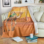 Mauritania Sahara Blanket Camel With Map - African Pride