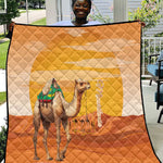 Mauritania Sahara Quilt Camel With Map - African Pride