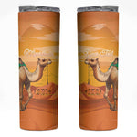 Mauritania Sahara Personalized Skinny Tumbler Camel With Map - African Pride