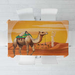Mauritania Sahara Tablecloth Camel With Map - African Pride