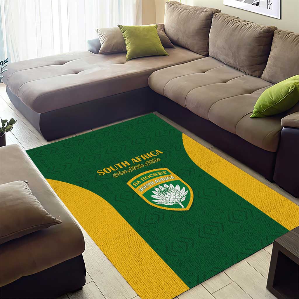 South Africa Hockey Area Rug Come On Ama Stokke Stokke - African Pride