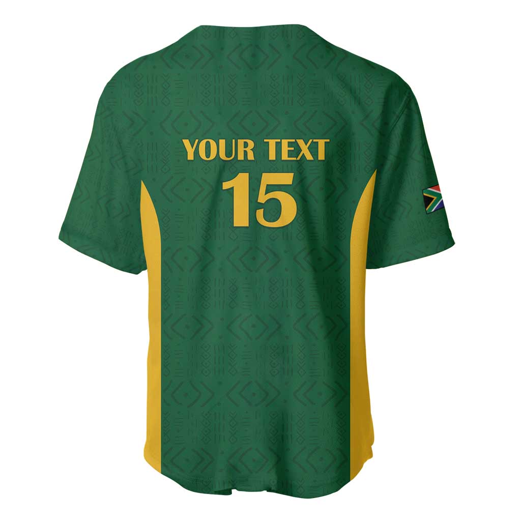 South Africa Hockey Custom Baseball Jersey Come On Ama Stokke Stokke - African Pride