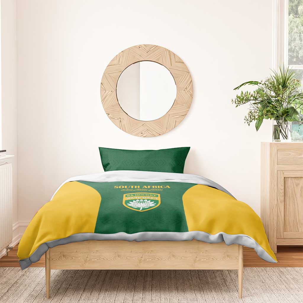 South Africa Hockey Bedding Set Come On Ama Stokke Stokke - African Pride