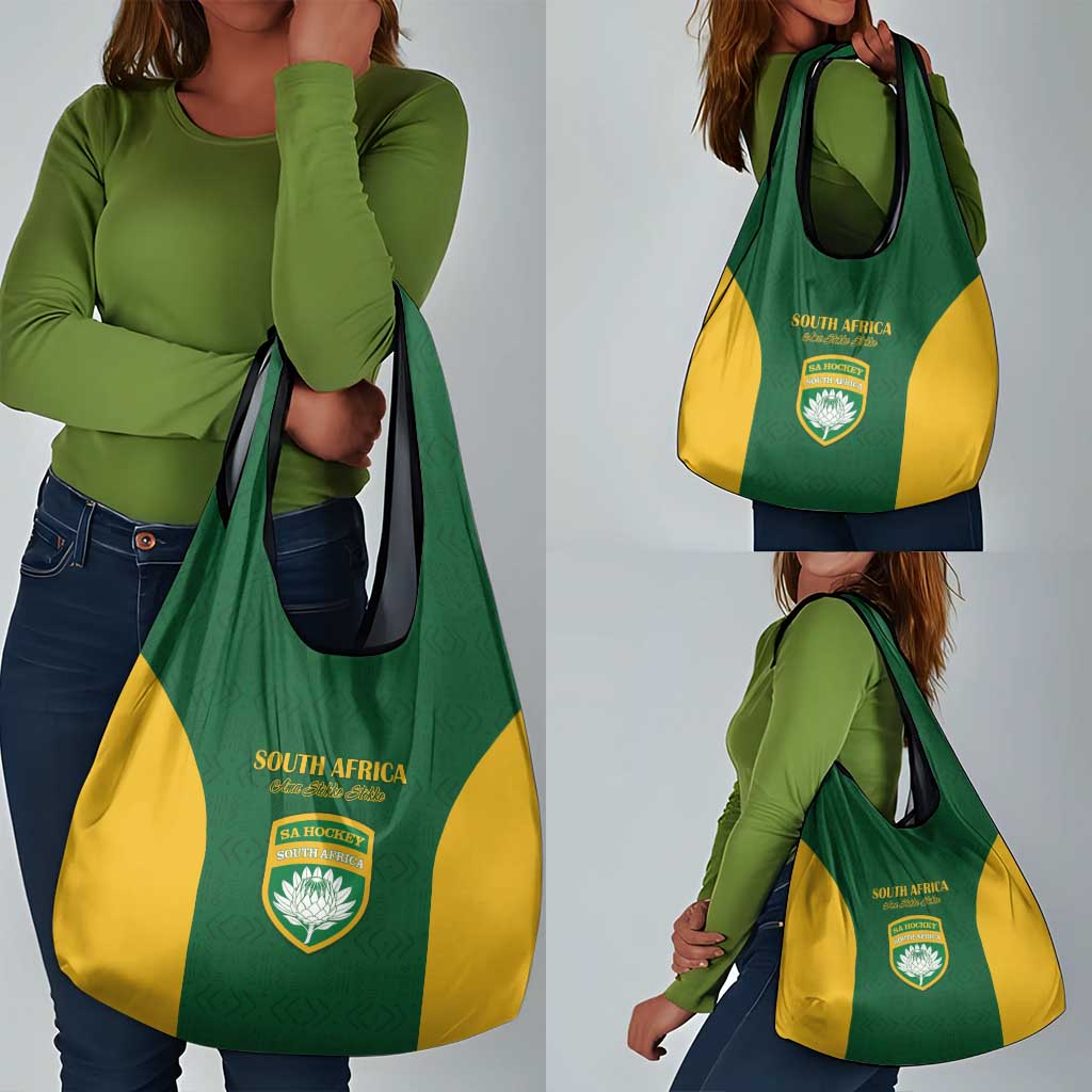 South Africa Hockey Grocery Bag Come On Ama Stokke Stokke - African Pride