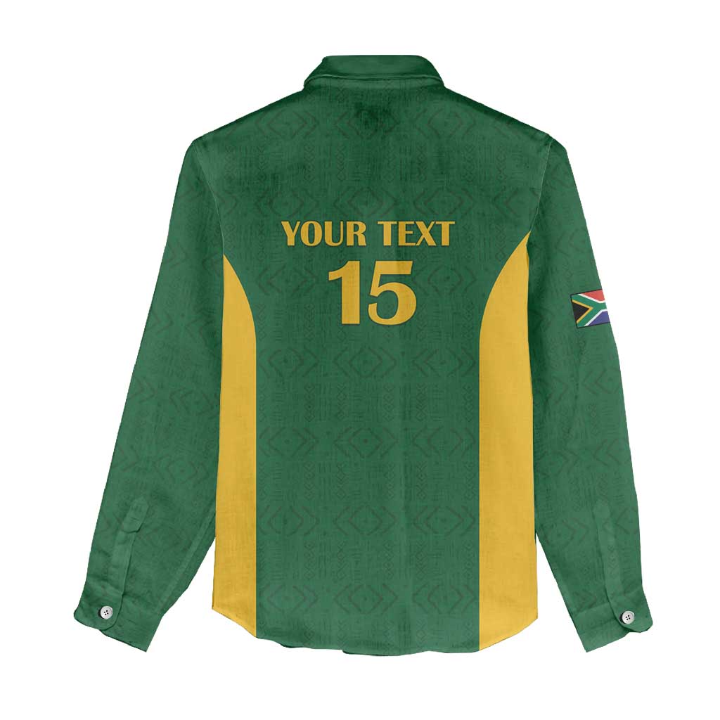 South Africa Hockey Custom Women Casual Shirt Come On Ama Stokke Stokke - African Pride