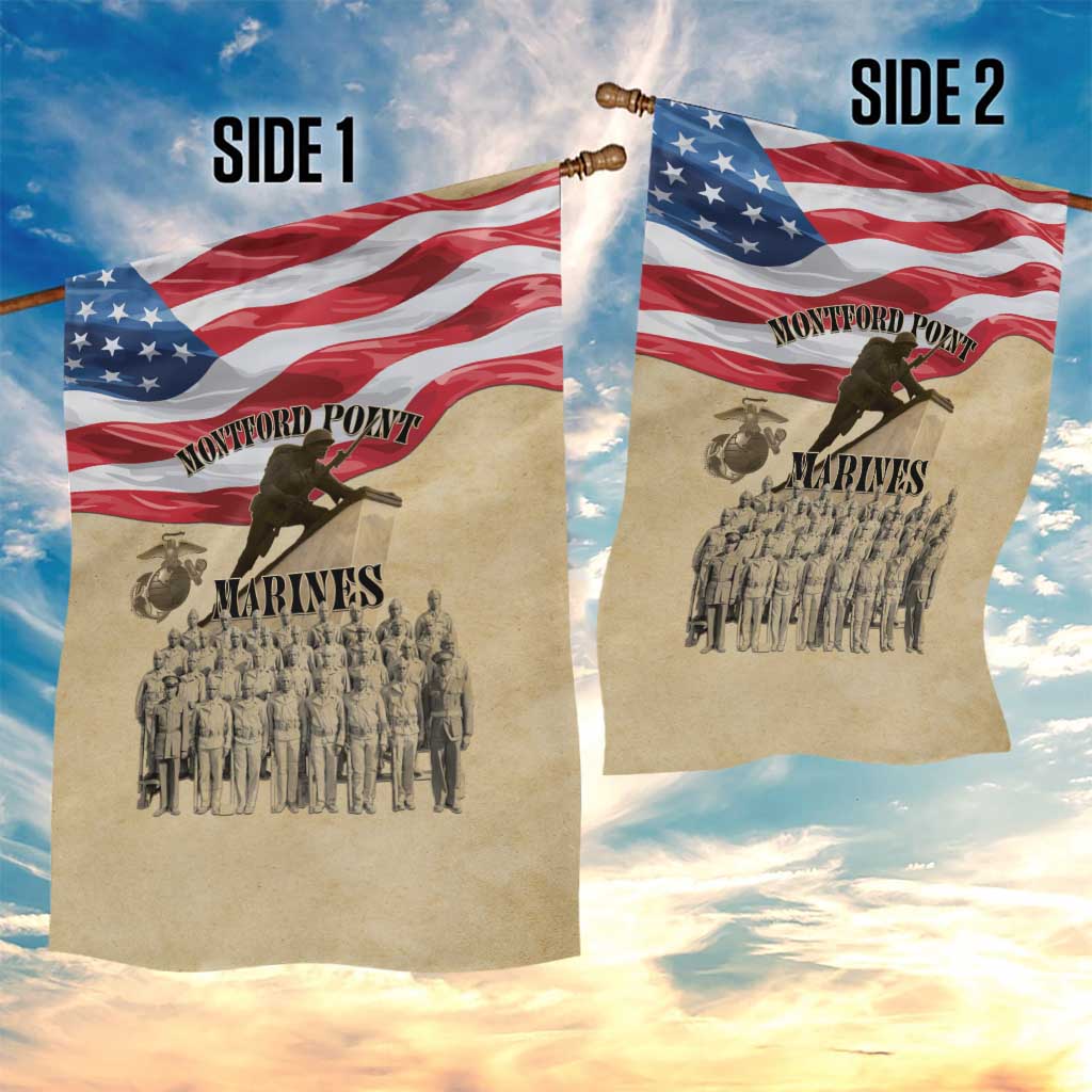 Montford Point Marines Legacy Garden Flag First Black U.S. Marines - African Pride