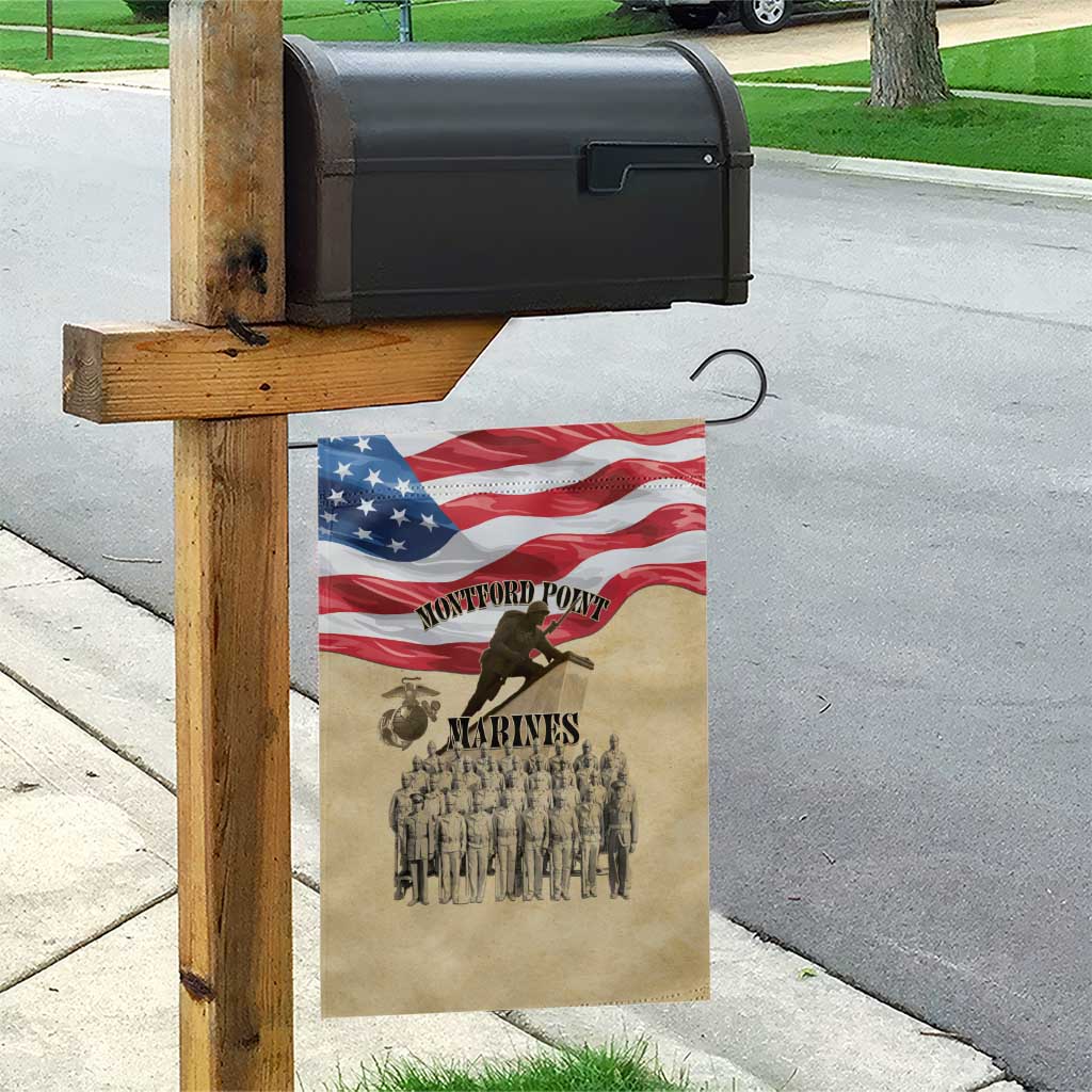 Montford Point Marines Legacy Garden Flag First Black U.S. Marines - African Pride