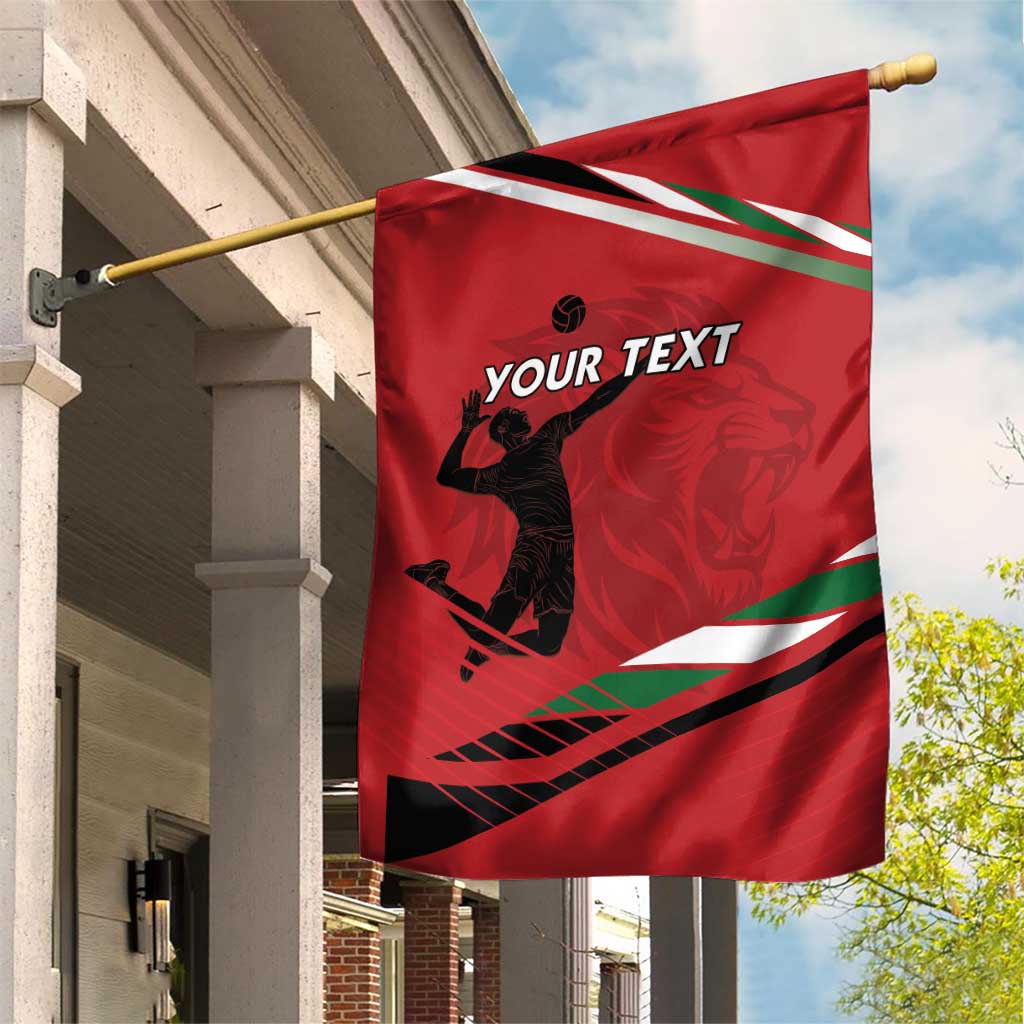 Custom Kenya Volleyball Garden Flag Go Champions