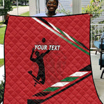 Custom Kenya Volleyball Quilt Go Champions