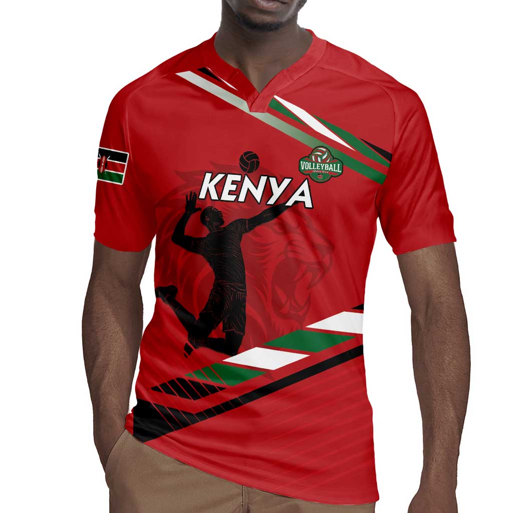 Custom Kenya Volleyball Rugby Jersey Go Champions