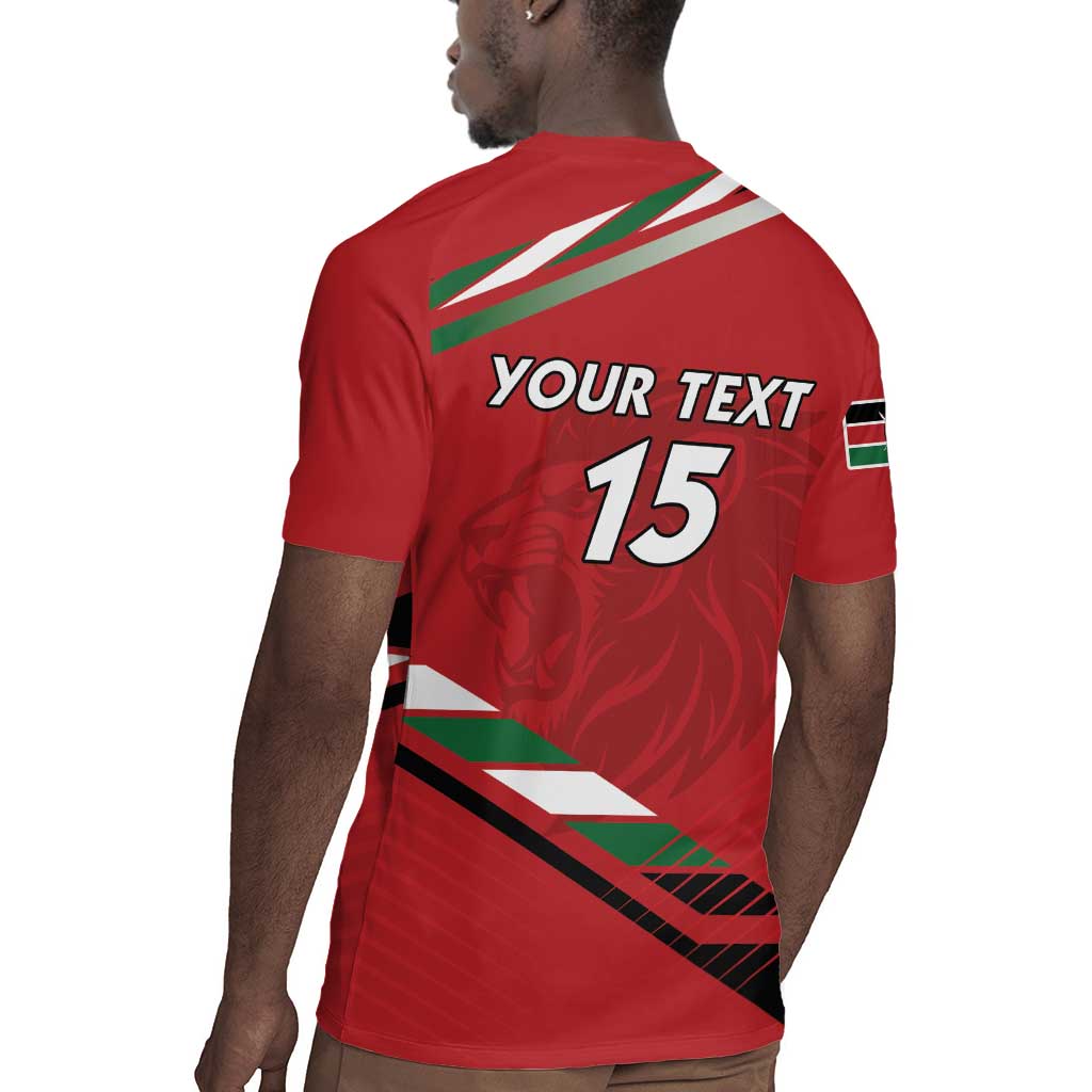 Custom Kenya Volleyball Rugby Jersey Go Champions