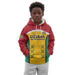 Guyana Cricket Custom Kid Hoodie Go Amazon Warriors Go - African Pride