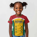 Guyana Cricket Custom Kid T shirt Go Amazon Warriors Go - African Pride