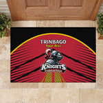 Trinidad and Tobago Cricket Custom Rubber Doormat Trinbago Strong - African Pride