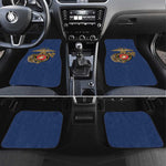 African American Heroes Car Mats Montford Point Marines - Blue - African Pride