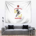 African American Heroes Tapestry Montford Point Marines - White - African Pride