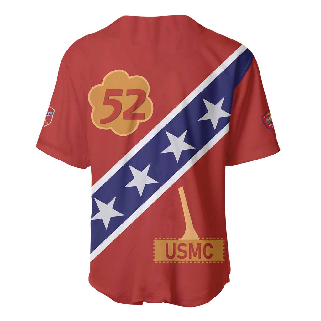 52 USMC Legacy Baseball Jersey Proud Montford Point Marines - African Pride