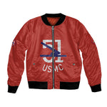 51 USMC Legacy Bomber Jacket Proud Montford Point Marines - African Pride