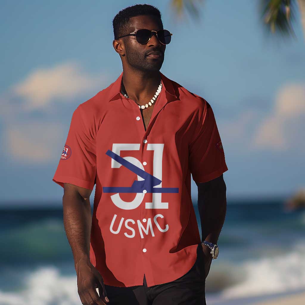 51 USMC Legacy Hawaiian Shirt Proud Montford Point Marines - African Pride