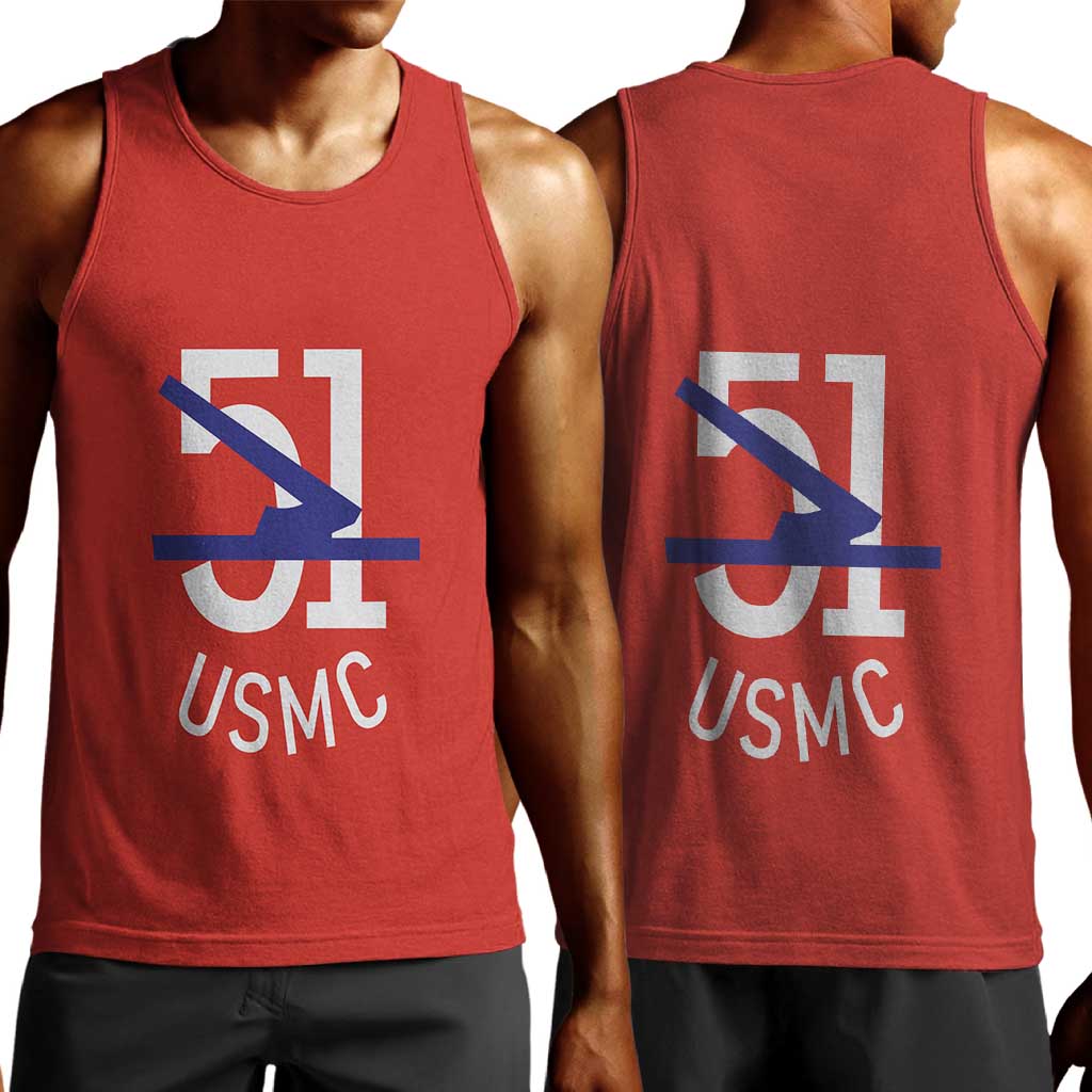 51 USMC Legacy Men Tank Top Proud Montford Point Marines - African Pride