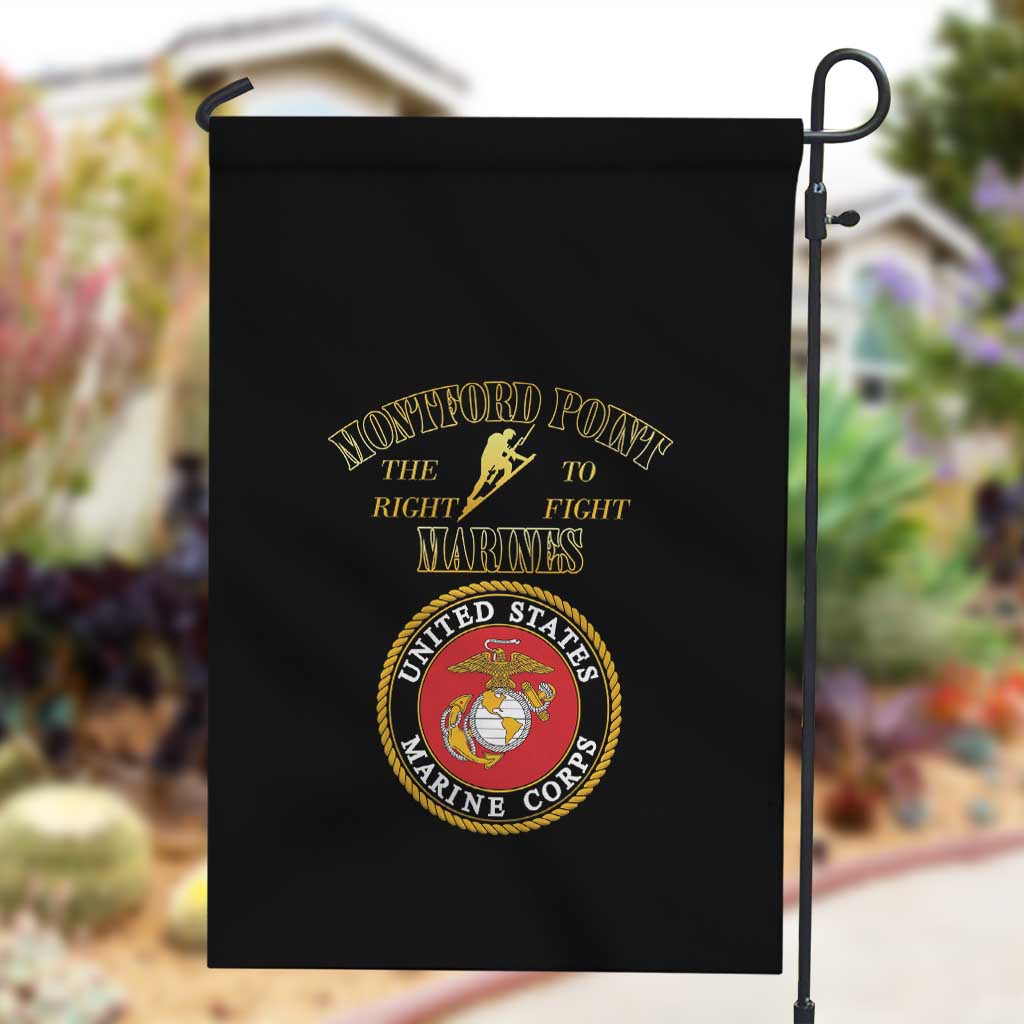 Montford Point Marines Garden Flag African American Heroes Black - African Pride