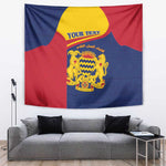 Afro Tchad Personalised Tapestry Coat Of Arms - African Pattern