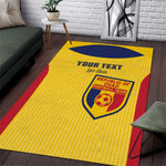 Custom Chad Football Area Rug Go Champions