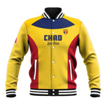 Custom Chad Football Baseball Jacket Go Champions