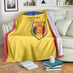 Custom Chad Football Blanket Go Champions