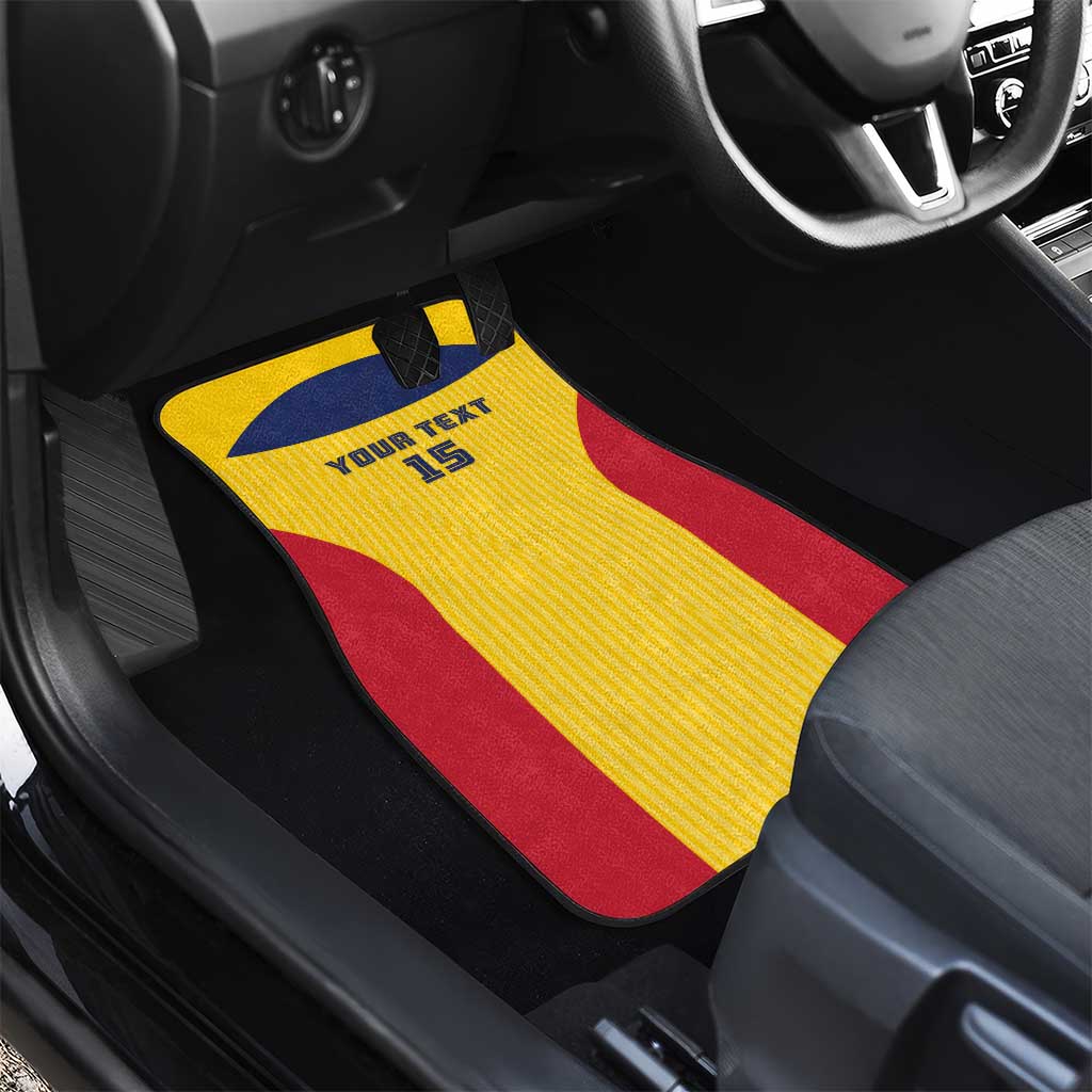 Custom Chad Football Car Mats Go Champions