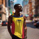 Custom Chad Football Men Tank Top Go Champions