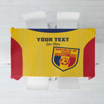 Custom Chad Football Tablecloth Go Champions