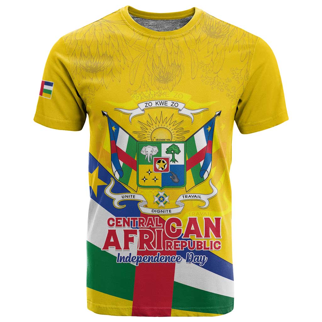 Personalised CAR T shirt Happy 65th Independence Day