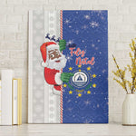 Afro Christmas in Cape Verde Canvas Wall Art Black Santa Felix Natal - African Pride